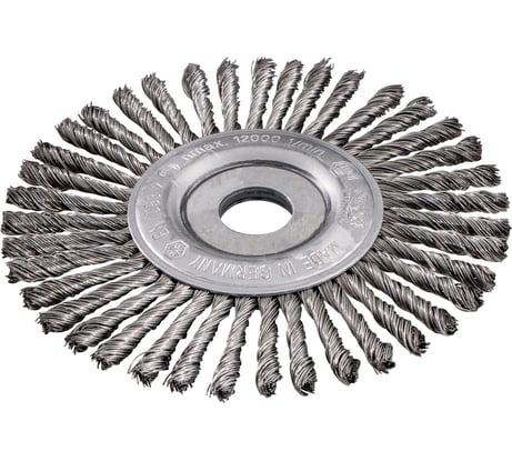Щетка проволочная 125x0,5x6/22,23 мм Metabo 626815000