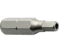 Бита шестигранник с отверстием HEX-HOLE 2.5x25 мм, 4 шт ЦКИ 39817