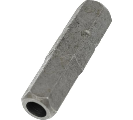 Бита шестигранник с отверстием HEX-HOLE 6.0x25 мм, 4 шт ЦКИ 39816