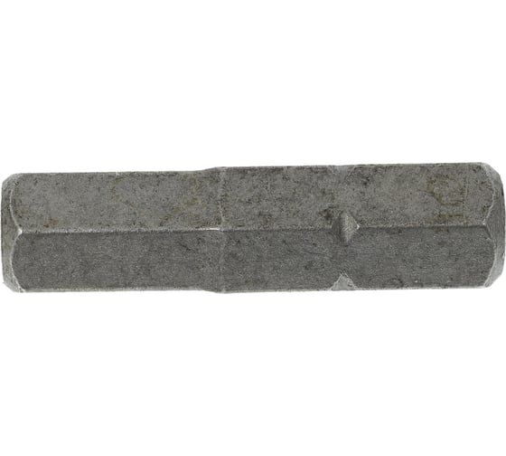 Бита шестигранник с отверстием HEX-HOLE 6.0x25 мм, 4 шт ЦКИ 39816