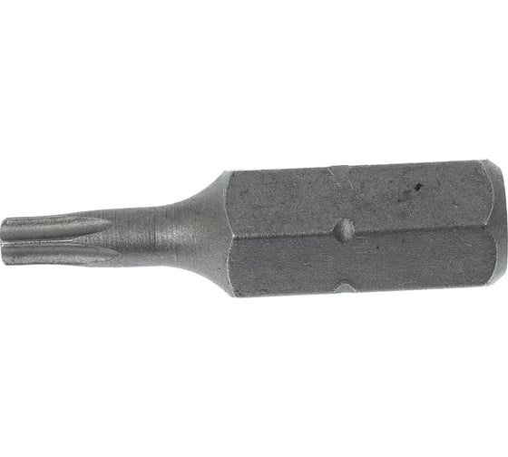 Бита торкс с отверстием TORX-HOLE 10x25 мм, 4 шт ЦКИ 13129