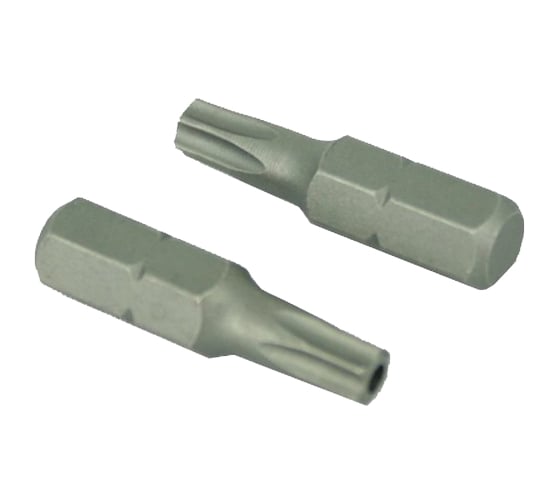 Бита торкс с отверстием TORX-HOLE 35x25 мм, 4 шт ЦКИ 39839 1