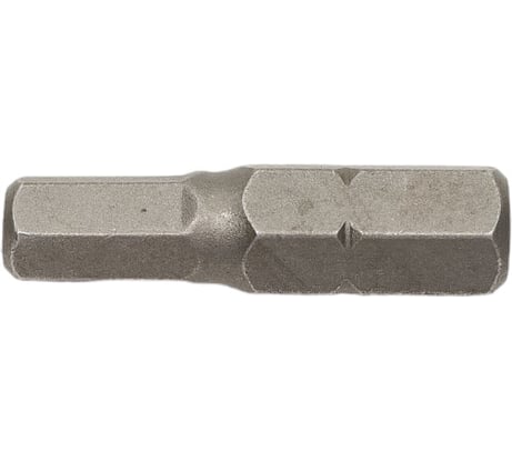 Бита шестигранник с отверстием HEX-HOLE 5.0x25 мм, 4 шт ЦКИ 39814