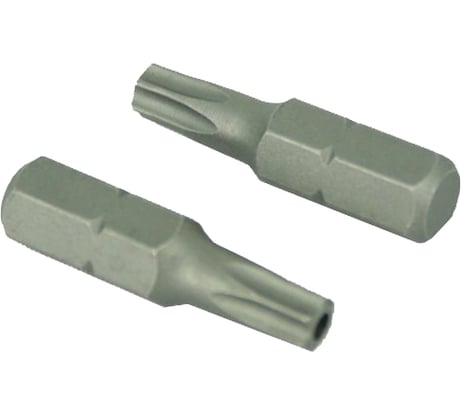 Бита торкс с отверстием TORX-HOLE 15x25 мм, 4 шт ЦКИ 13130