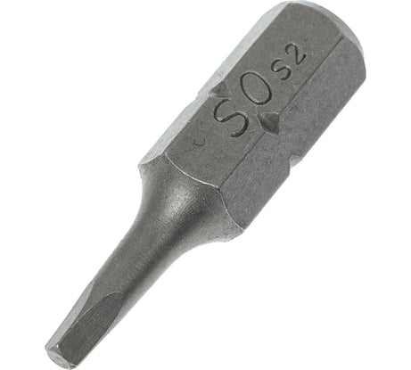 Бита квадрат SQ 0x25 мм, 4 шт ЦКИ 39850