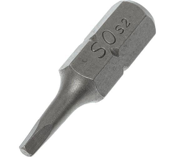 Бита квадрат SQ 0x25 мм, 4 шт ЦКИ 39850 1