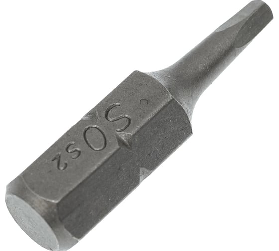 Бита квадрат SQ 0x25 мм, 4 шт ЦКИ 39850
