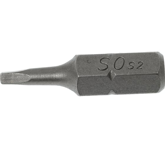 Бита квадрат SQ 0x25 мм, 4 шт ЦКИ 39850