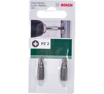 Бита ( PZ 2; 25 мм; 2 шт.) Bosch 2609255923