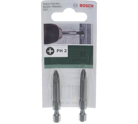 Бита ( PH 2; 49 мм; 2 шт.) Bosch 2609255920