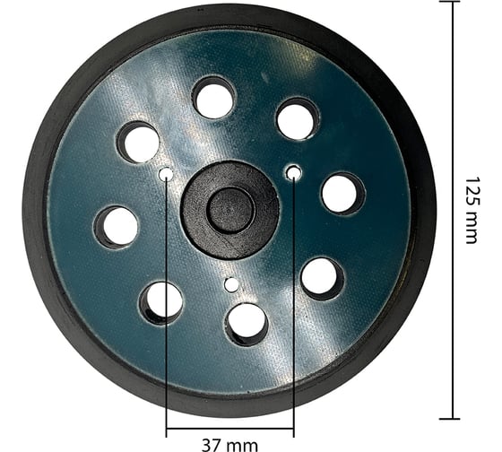 Платформа 125 мм для ВО5020 UNITED PARTS 90-0354