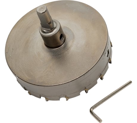 Коронка кольцевaя в сборе по металлу 100 мм NOVOCRAFT HSM657087100