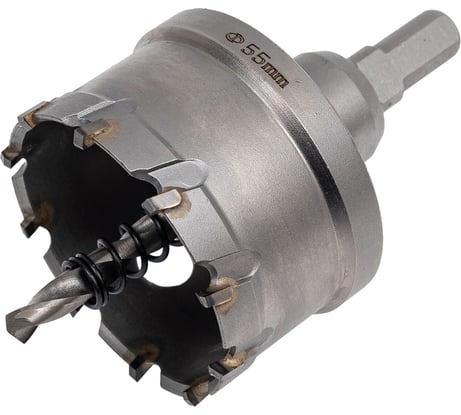 Коронка кольцевaя в сборе по металлу 55 мм NOVOCRAFT HSM657087055