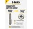 Бита крестовая PH 2X50, 2шт Felo 03202536 5