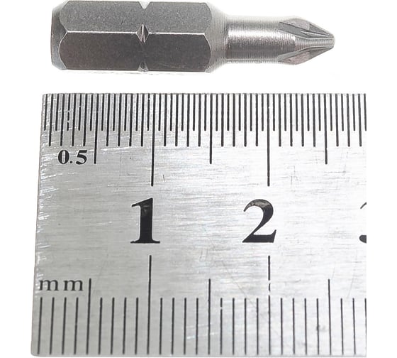Бита крестовая PZ 1X25, 2шт Felo 02101036