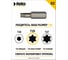 Бита крестовая Torx 25X25, 2 шт Felo 02625036 3