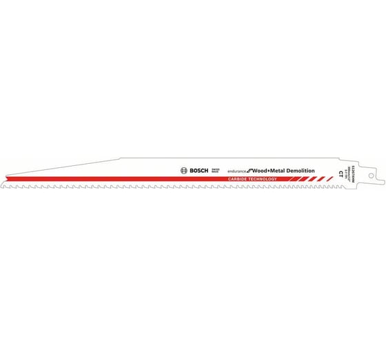 Пилка по дереву и металлу S1267XHM Endurance for Wood+Metal Demolition Bosch 2608653273