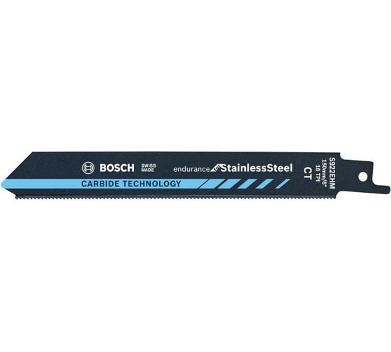 Пилки по нержавеющей стали S922EHM Endurance for StainlessSteel, 10 шт. Bosch 2608653279 1