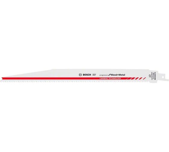 Пилки по дереву и металлу S1256XHM Progressor for Wood+Metal, 10 шт. Bosch 2608653283 1