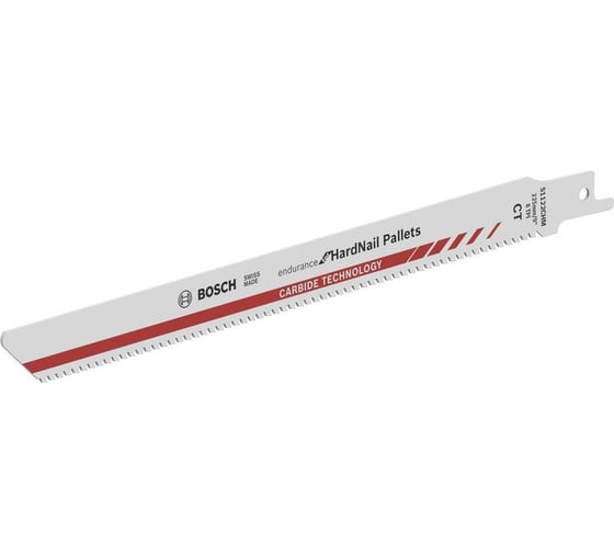 Пилки по дереву S1122CHM, Endurance for HardNail Pallets, 10 шт. Bosch 2608658328 1