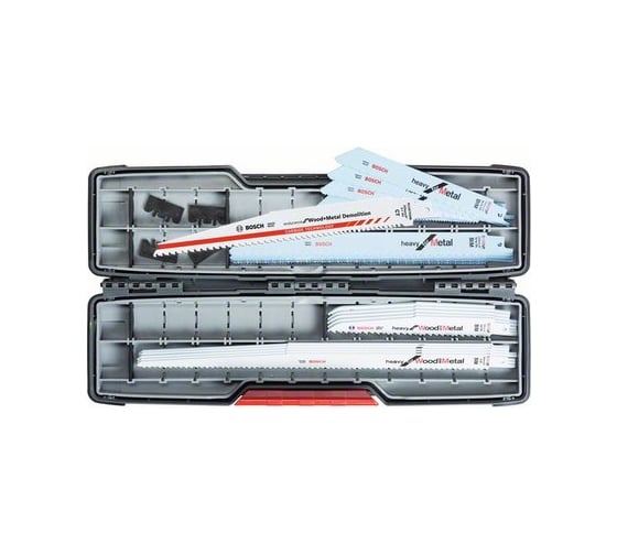 Набор сабельных пилок ToughBox 16+1 Carbide Seeding W+M Bosch 2607011301