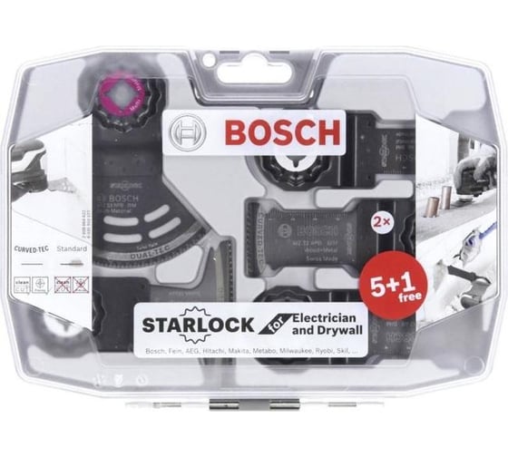 Набор Starlock для электрика 5+1 Bosch 2608664622