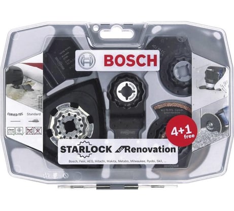 Набор Starlock универсальный 4+1 Bosch 2608664624