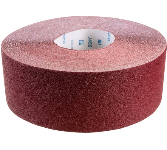 Шлифовальный рулон J450 Expert for Wood+Paint 93x50 м, G80 Bosch 2608621474 1