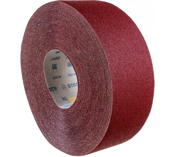 Шлифовальный рулон J450 Expert for Wood+Paint 93x50 м, G80 Bosch 2608621474