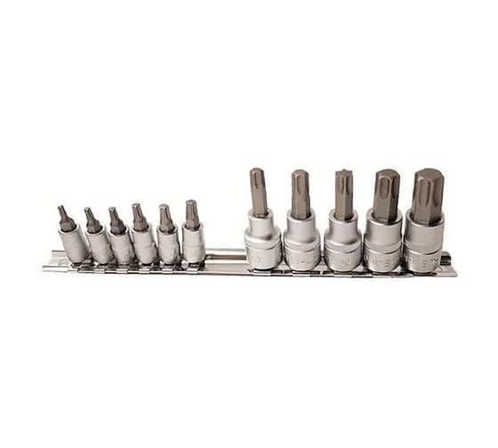 Набор бит-насадок Torx 1/4" и 3/8", 11 шт. FORCE 2111I