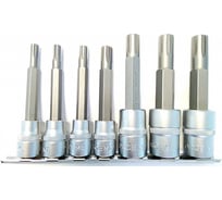 Набор головок Spline 3/8” и 1/2”, 7 шт. FORCE 3078