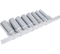 Набор головок 3/8", 6 гранные (63 мм, дюймовые, 8 шт.) FORCE 3082S