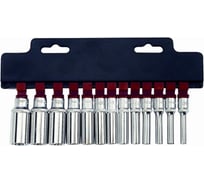 Набор универсальных длинных головок Spline 1/4", 50 мм, 4-14 мм, 13 шт. FORCE 2138Q