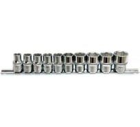 Набор шестигранных дюймовых головок 1/2", 10 шт. SAE FORCE 4106S