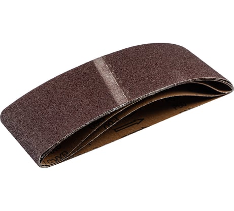 Лента абразивная бесконечная (3 шт; 75x533 мм; P 60) MATRIX 74282