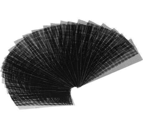 Сетка абразивная MASTER (25 шт; 106х280 мм; P180) MATRIX 75176