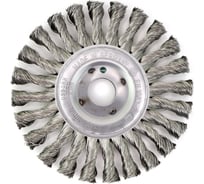 Щетка дисковая жгутовая 150x13x22.2 мм, ворс нерж. сталь 0.5 мм OSBORN 641.351-0002