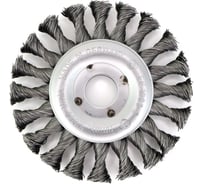 Щетка дисковая жгутовая 125x13x22.2 мм, ворс сталь 0.50 мм OSBORN 631.151-0222