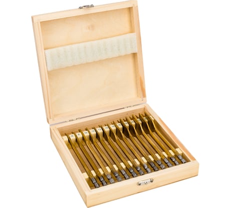 Набор перовых сверл по дереву 6-8-10-12-13-14-16-18-19-20-22-24-25 мм, 13 шт Gigant Gpd-13