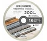 Диск алмазный по керамограниту 200x25.4 мм Kronger K100200