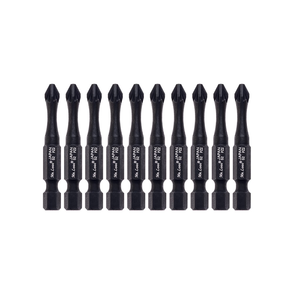 Бита для шуруповерта магнитная торсионная PZ2, 50 мм, S2, (блистер), 10 ...