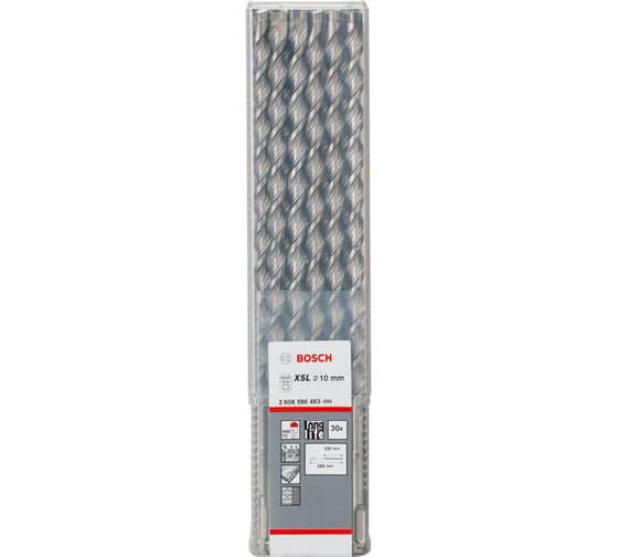Бур по бетону SDS plus-7 (10x200x265 мм; 30шт.) Bosch 2608586463