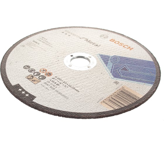 Круг отрезной по металлу Standard (180x3х22.2 мм) Bosch 2608603167