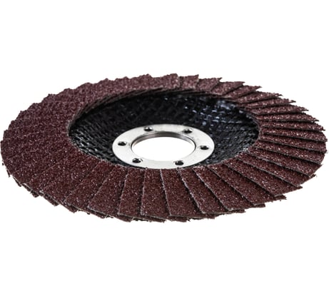 Круг лепестковый торцевой, конический (115x22.2 мм; P40) СИБРТЕХ 74077