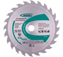 Пильный диск по дереву 185x20/16 мм, 24Т GROSS 73313