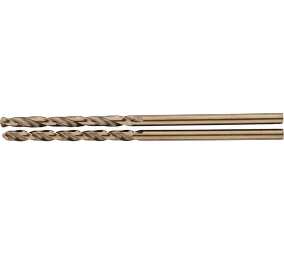 Сверло спиральное по металлу, 3,5 мм, HSS-Co, 2 шт. GROSS 72309 1
