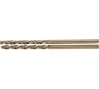 Сверло спиральное по металлу, 3,0 мм, HSS-Co, 2 шт. GROSS 72306