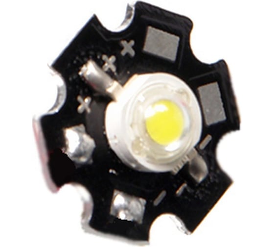 Светодиодная лампа звездочка 5 В, 3 Вт, для 1 LED Микромед 25680