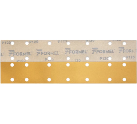 Полоса DIAMOND 50 шт, 70x420 мм, 14 отверстий, P 120 FORMEL 86657320120