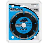 Диск алмазный Segment basic 125x22.23x7.5x1.9 мм, сухой рез DIAFORCE 510125